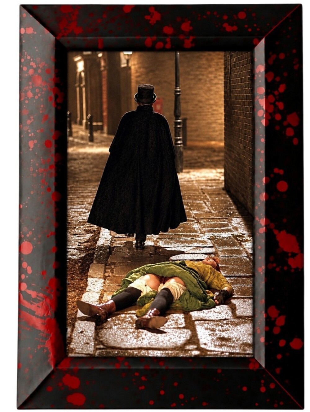 Vintage Horror Bloody From HELL movie JACK THE RIPPER Johnny depp Serial Killer